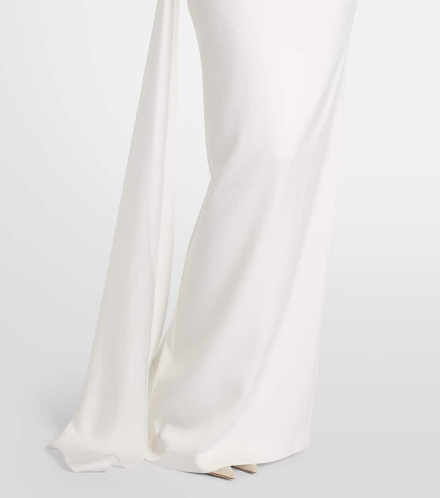 Alex Perry Bridal draped strapless gown