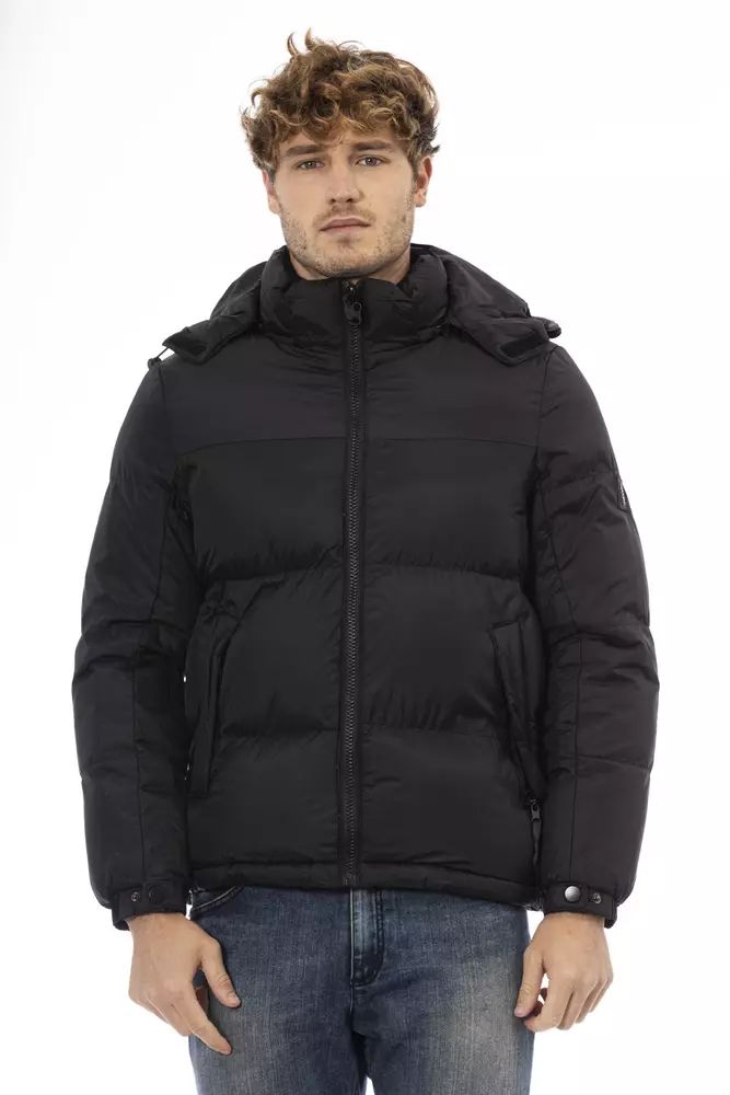 Elegant Hooded Men's Jacket