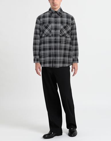 Off-white Man Shirt Grey