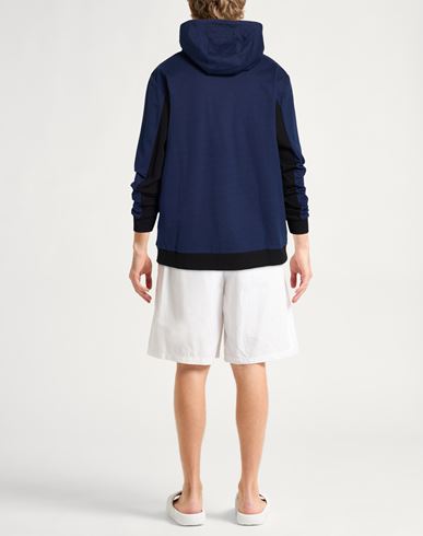 Man Sweatshirt Navy Size 3XL Cotton
