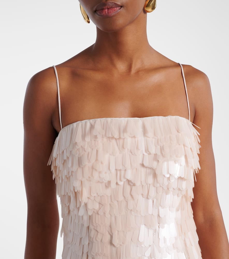 Maxine sequined maxi dress
