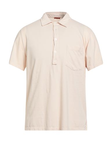 Man Polo shirt Cream Size S Cotton
