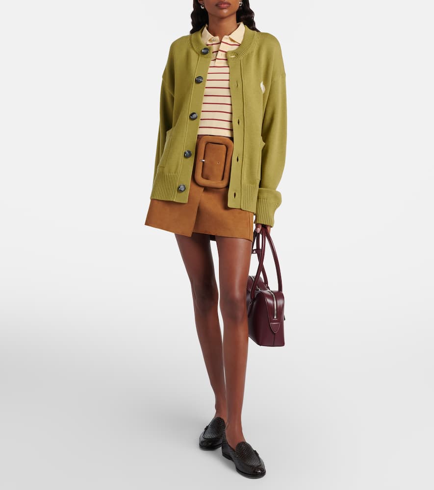 Ami de Caur wool and cotton cardigan