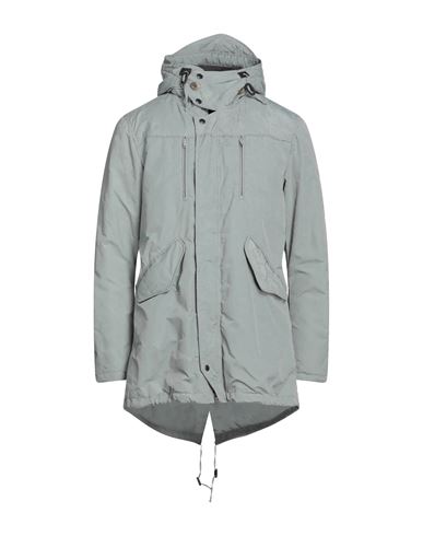 Man Coat Light grey Size L Nylon