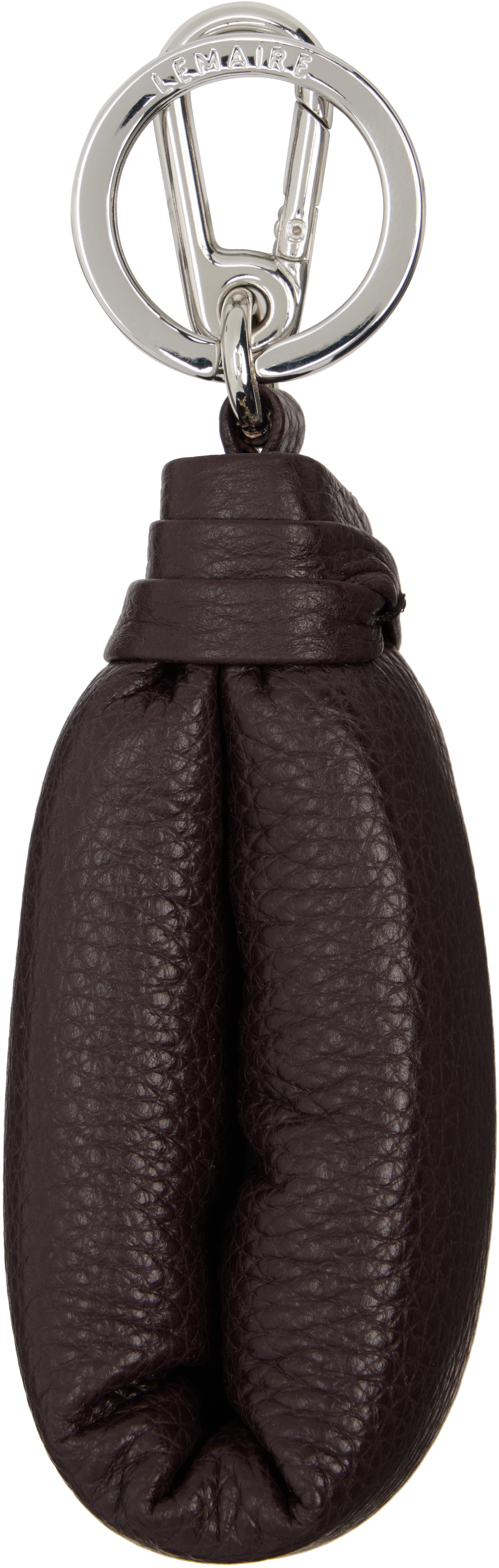 Brown Wadded Keychain