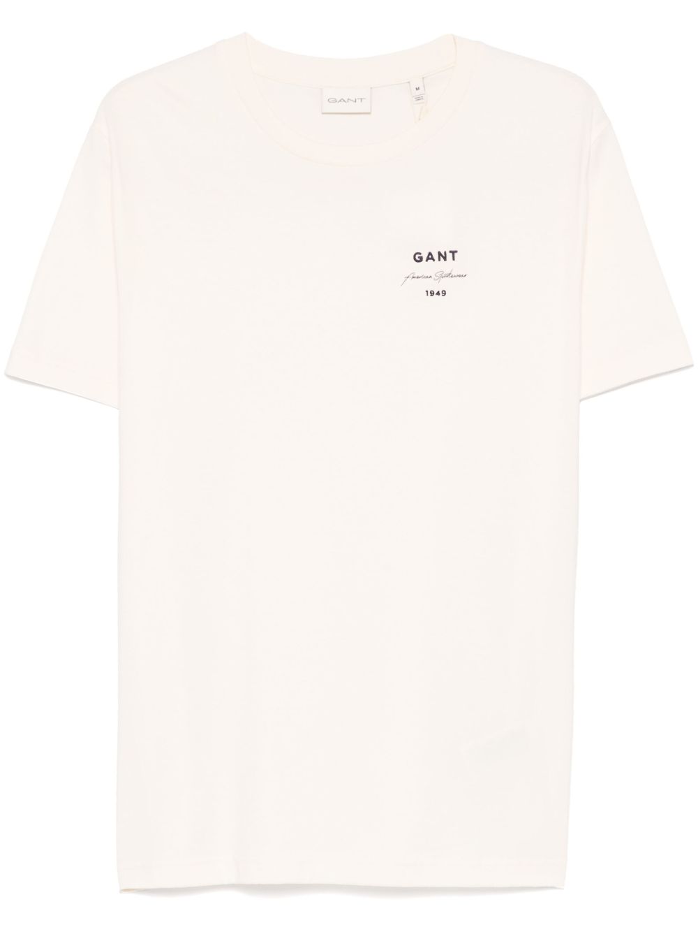 Logo-script short-sleeve T-shirt - White