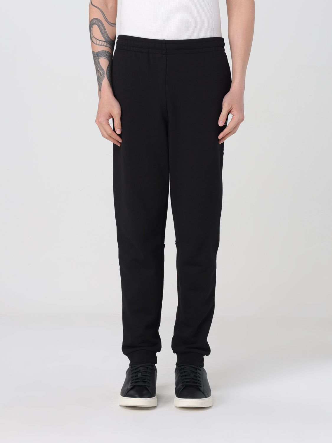 Pants LACOSTE Men color Black