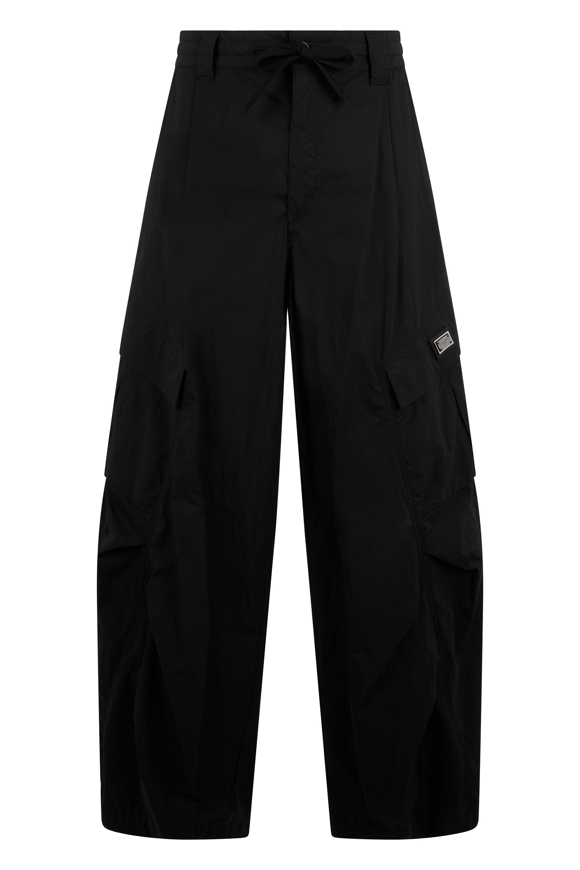 Loose Fit Cotton Cargo Pants for Men
