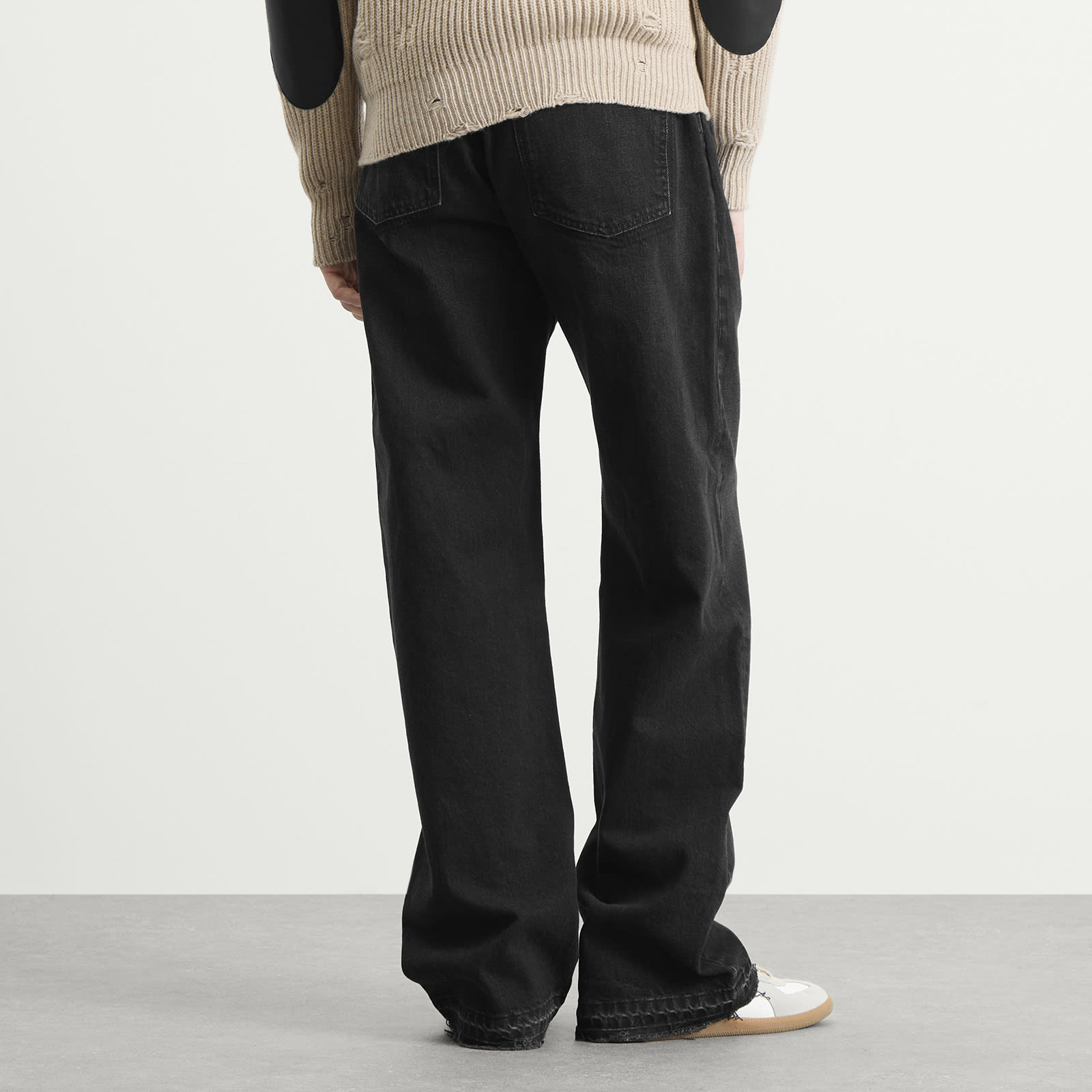 Men's Jeans in Washed Black