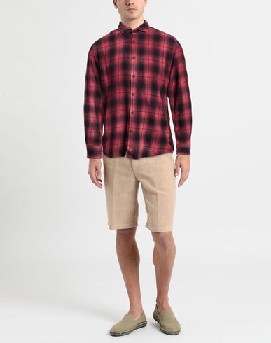 Man Shirt Brick Size 3XL Cotton