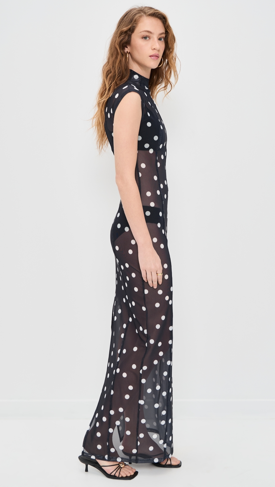 Redefined Maxi Dress NOIR POLKA