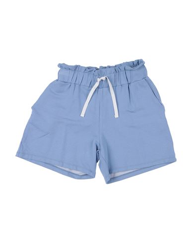 L:ú L:ú By Miss Grant Kid Girl Shorts & Bermuda Shorts Light blue Size 12 Viscose, Elastane