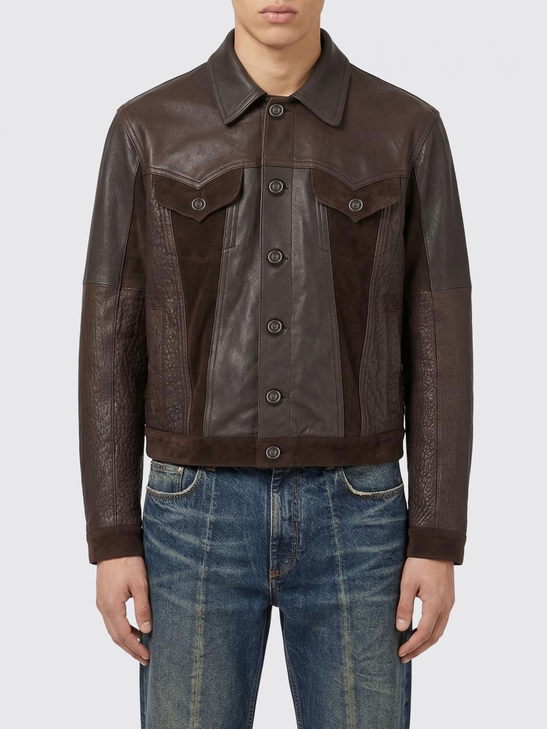 Jacket Men color Burnt