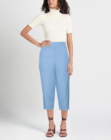Woman Pants Slate blue Size 2