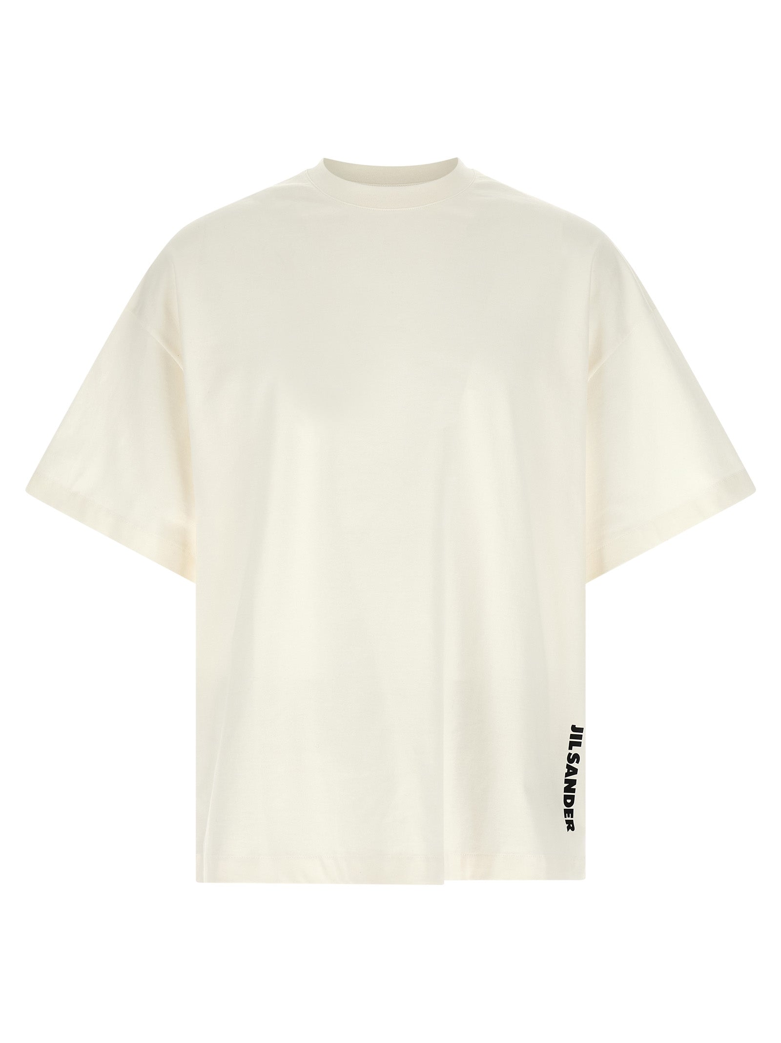 Logo-Print Cotton T-Shirt — White