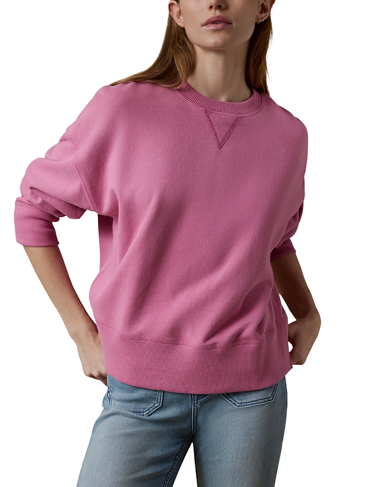 Fleece Vintage Crew Sweatshirt