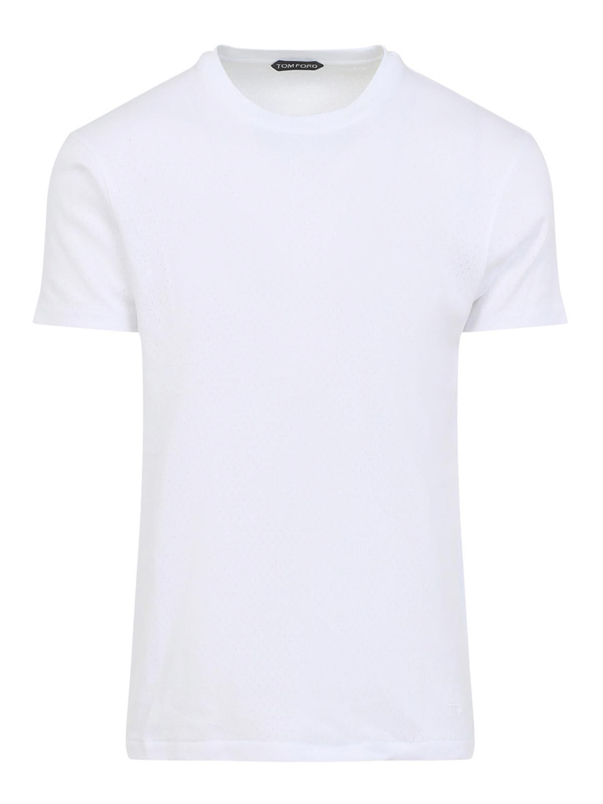 Tom Ford - logo t shirt short sleeves crew neck