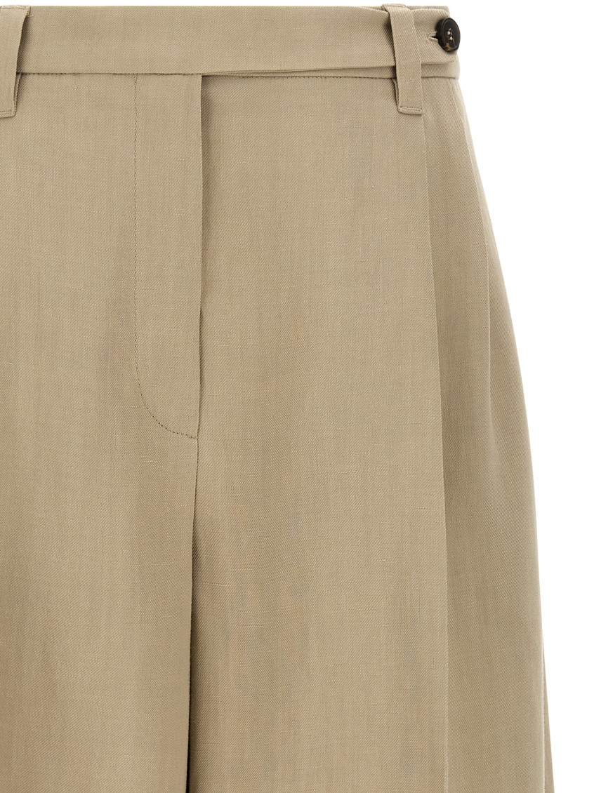 Brunello Cucinelli - tailored bermuda shorts pleats belt loop