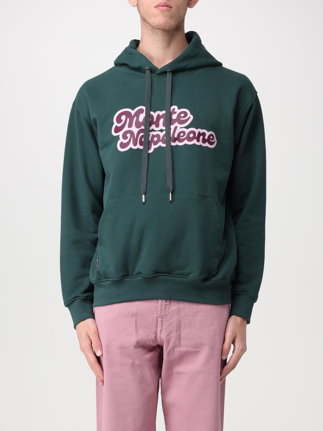 Sweatshirt Men color Green
