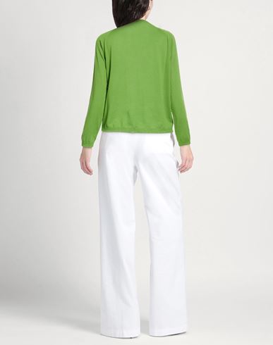 Woman Sweater Green Size 12 Cotton