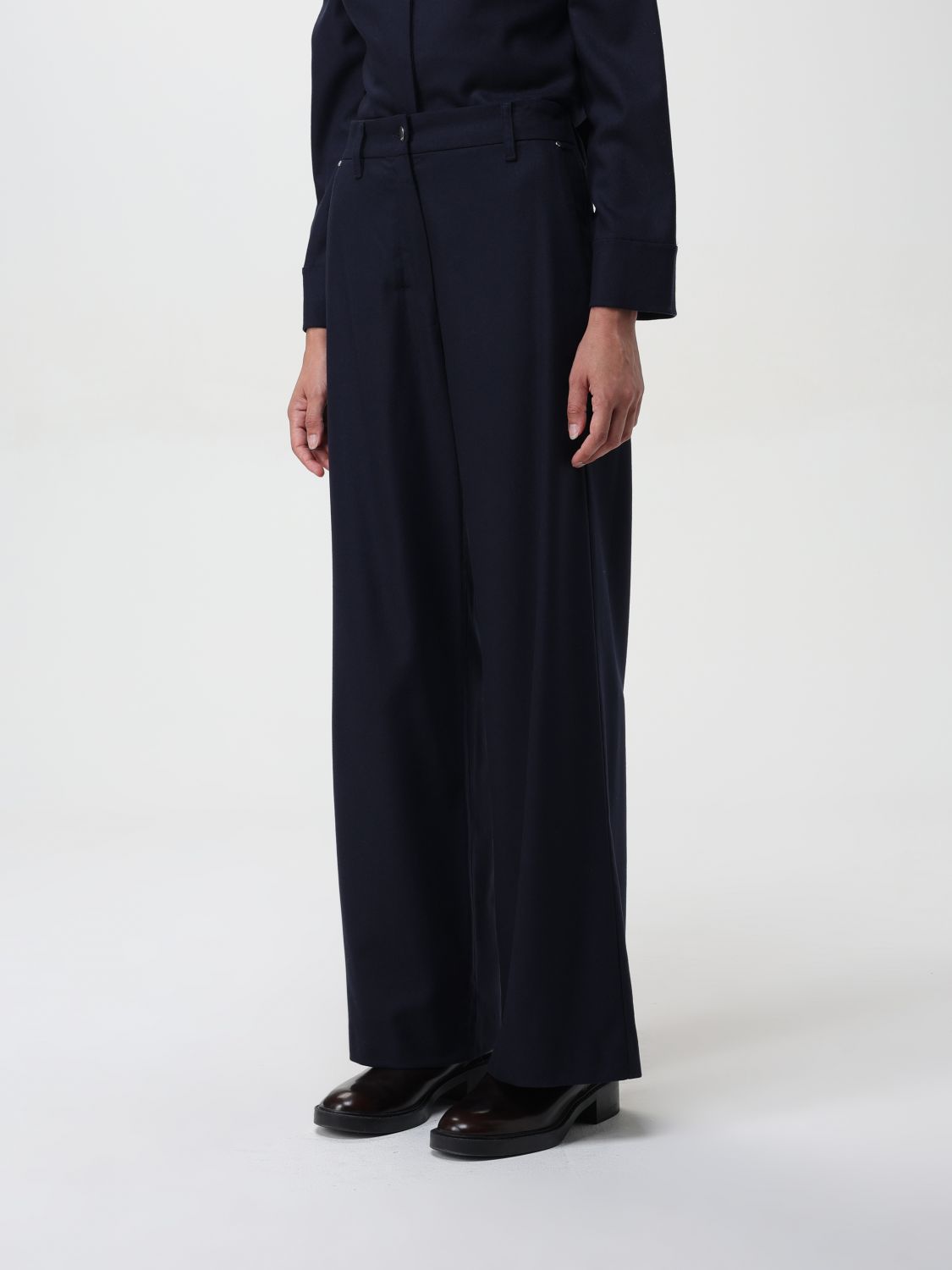 Pants Woman color Blue