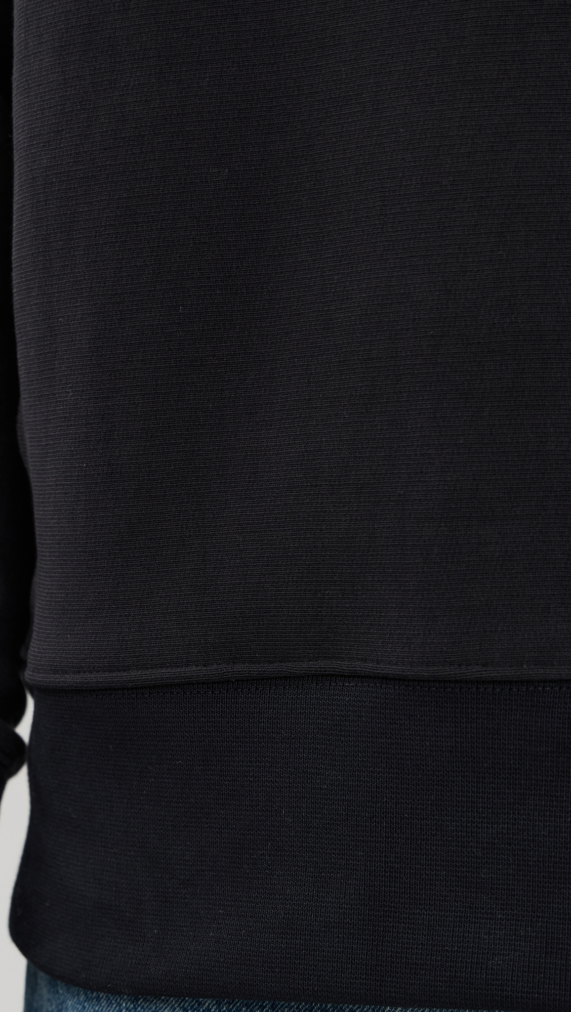 Super Weight Crewneck Sweatshirt Black