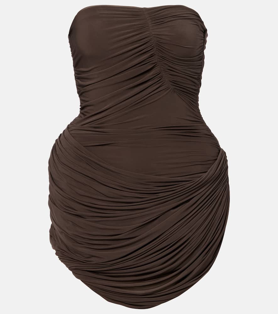 Ruched minidress