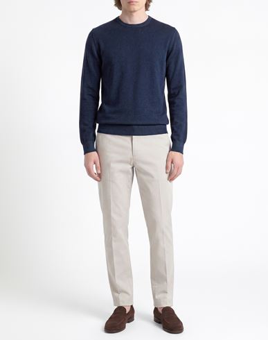 Man Sweater Navy Size 44 Merino Wool