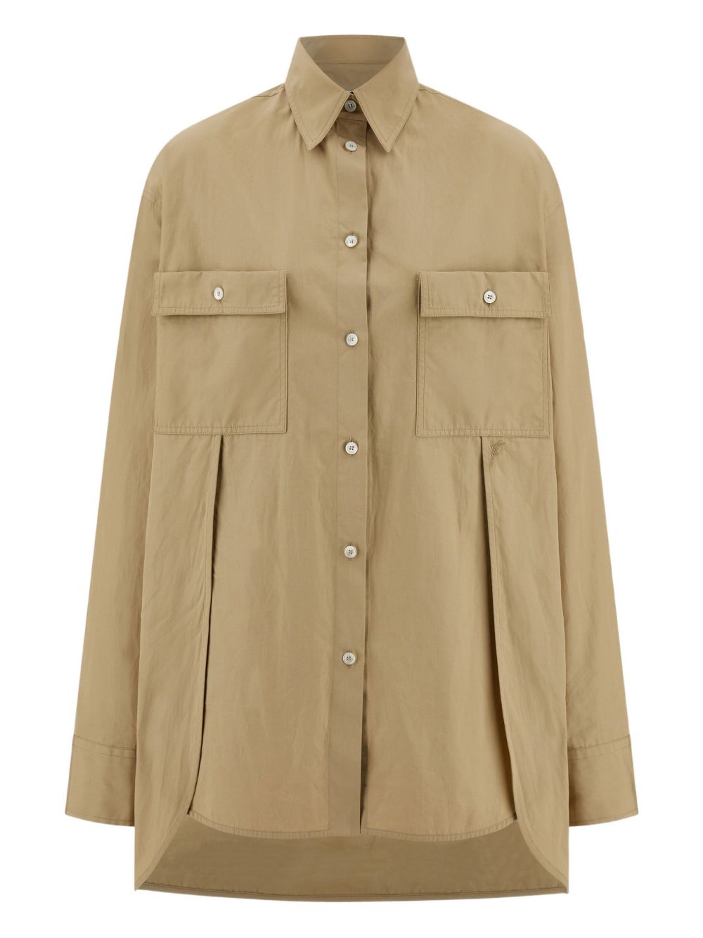 Ferragamo utility shirt - Neutrals