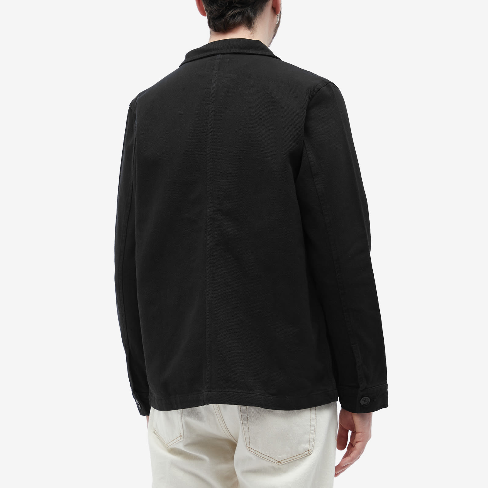Nudie Jeans Co Men's Nudie Barney Worker Jacket in Black