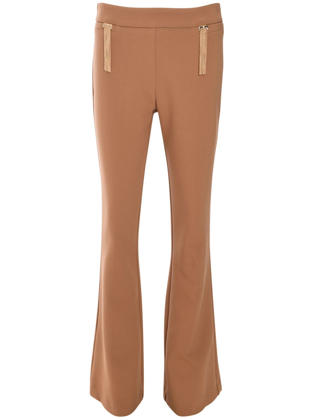 Flared trousers - Neutrals