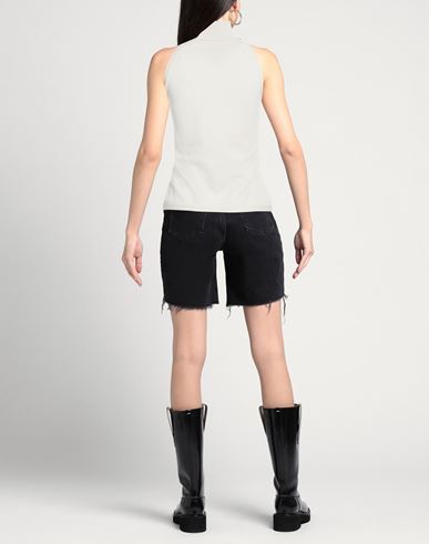 Woman Top Light grey Size M Viscose, Polyester