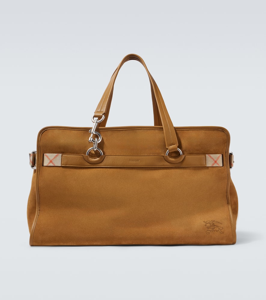 Burberry Suede briefcase