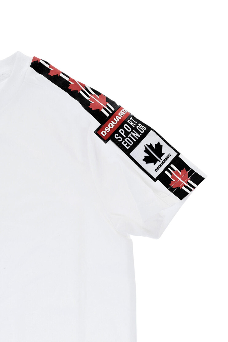 Boys White Logo T-Shirt
