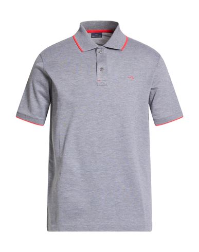 Man Polo shirt Grey Size 3XL Cotton
