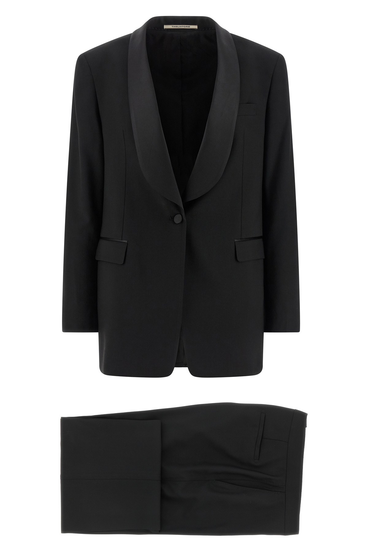 'Clarita' Tuxedo Dress