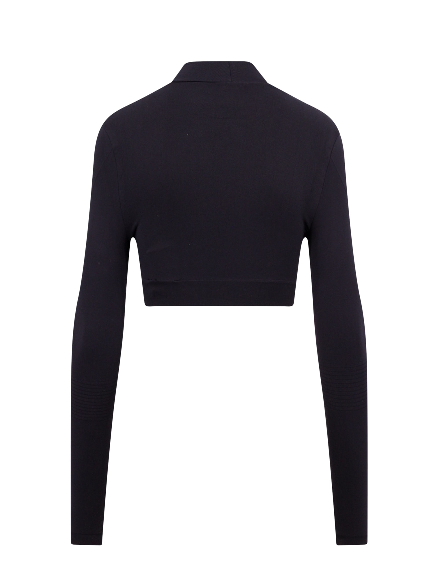 Off Stamp long-sleeve top - Black