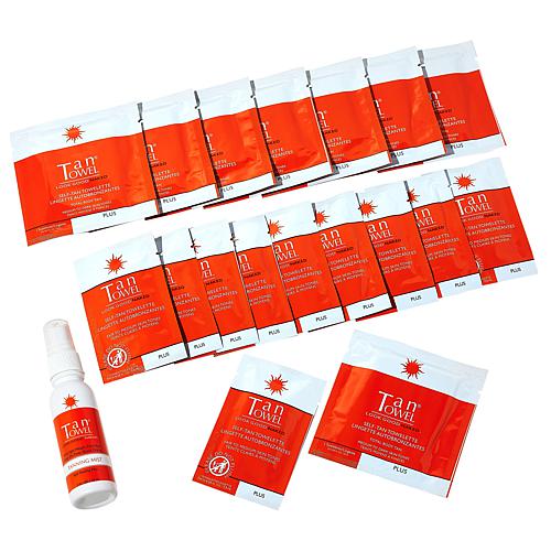 TanTowel Summer Plus Self Tanning Kit