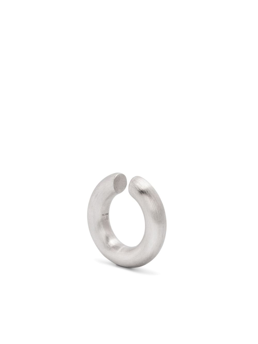 Chunky sterling silver ear cuff