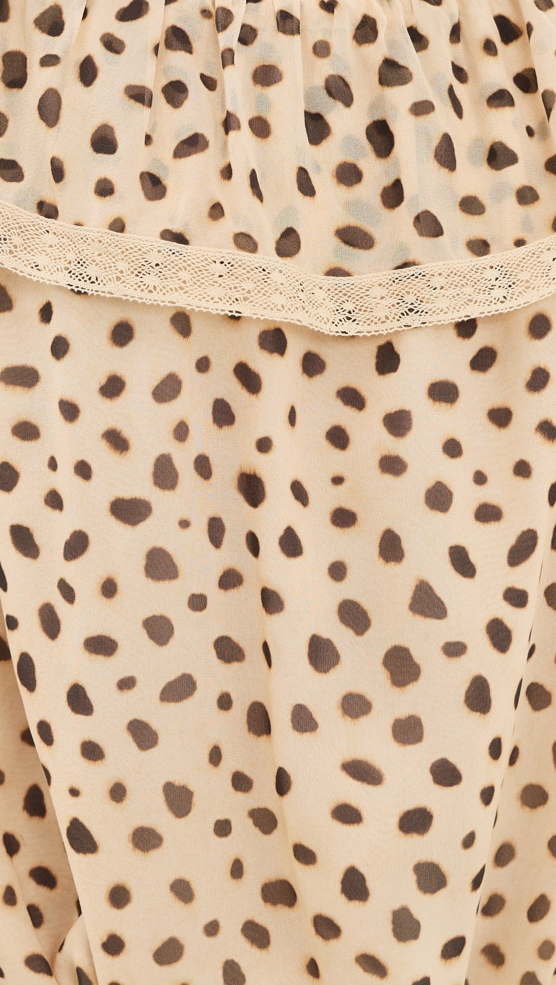 Priscilla Silk Blouse Cheetah