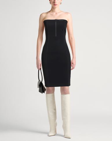 Woman Mini dress Black Size S Polyamide, Elastane
