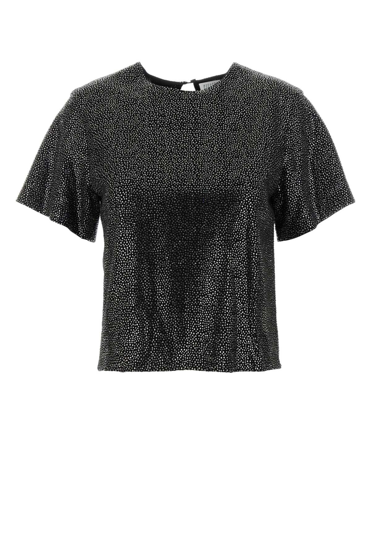 Strass T-Shirt — Black