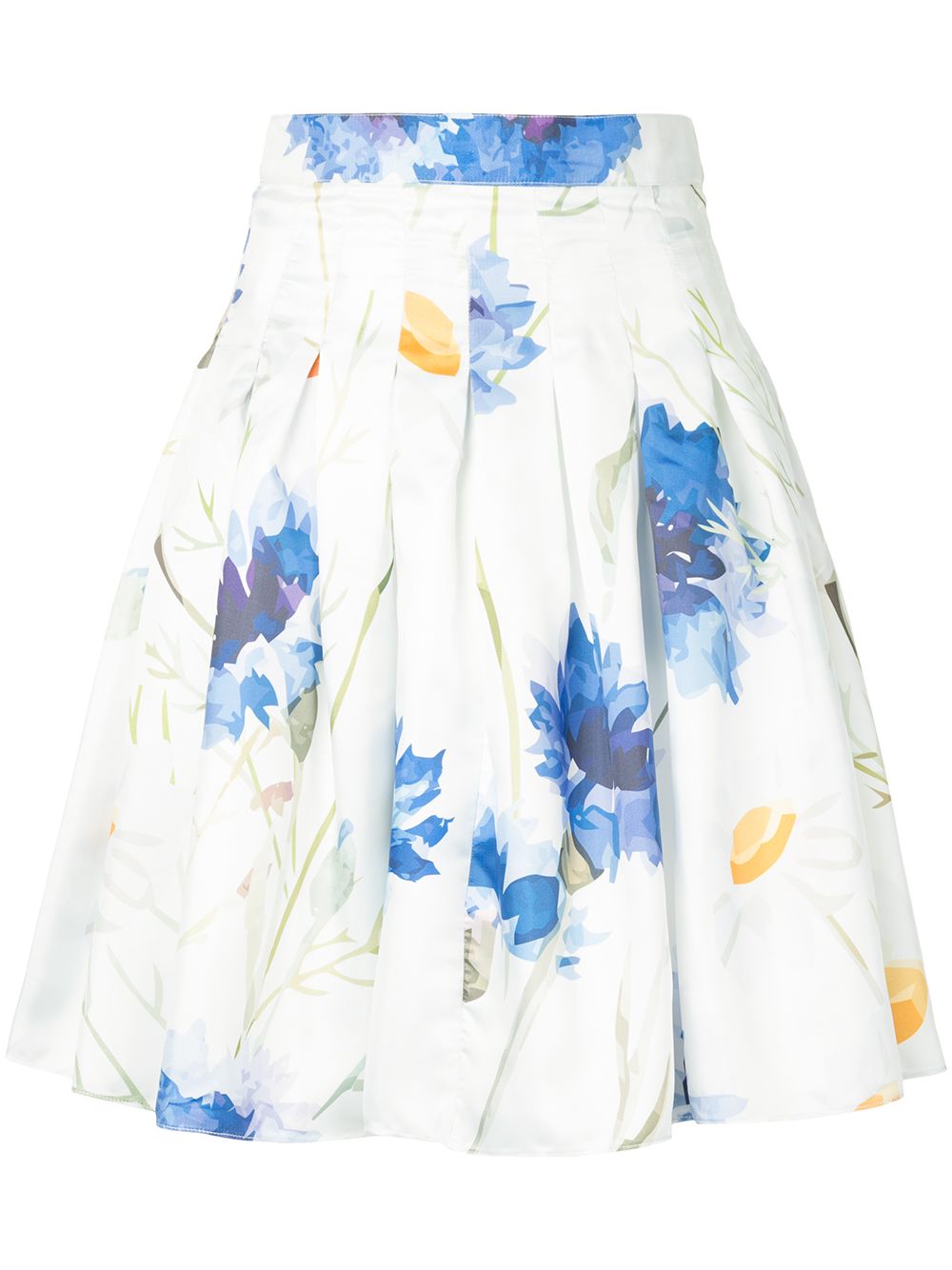 Carnation mini skirt - White