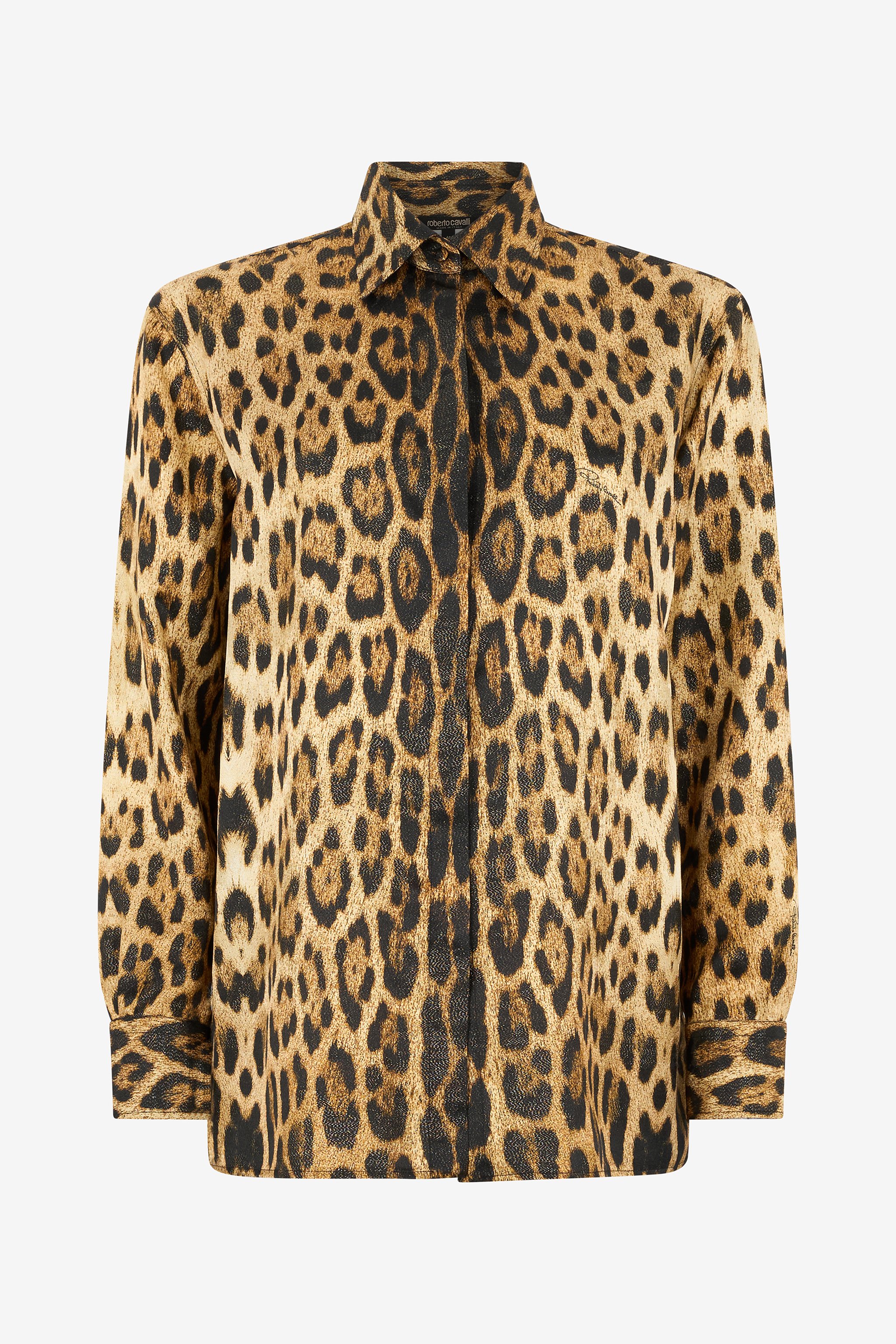 Silk Shirt With Jaguar Print