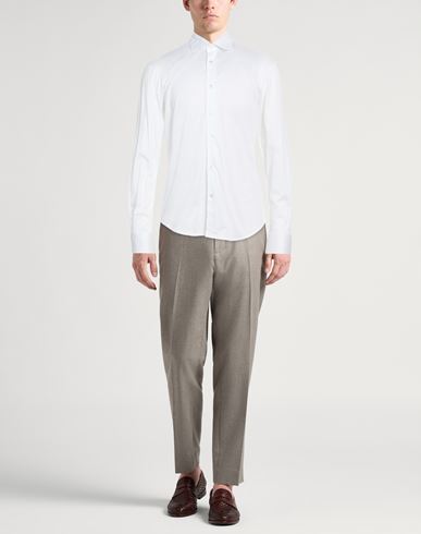 Man Shirt White Size 38 Cotton