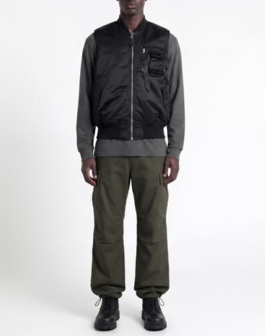 Man Vest Black Size L Nylon