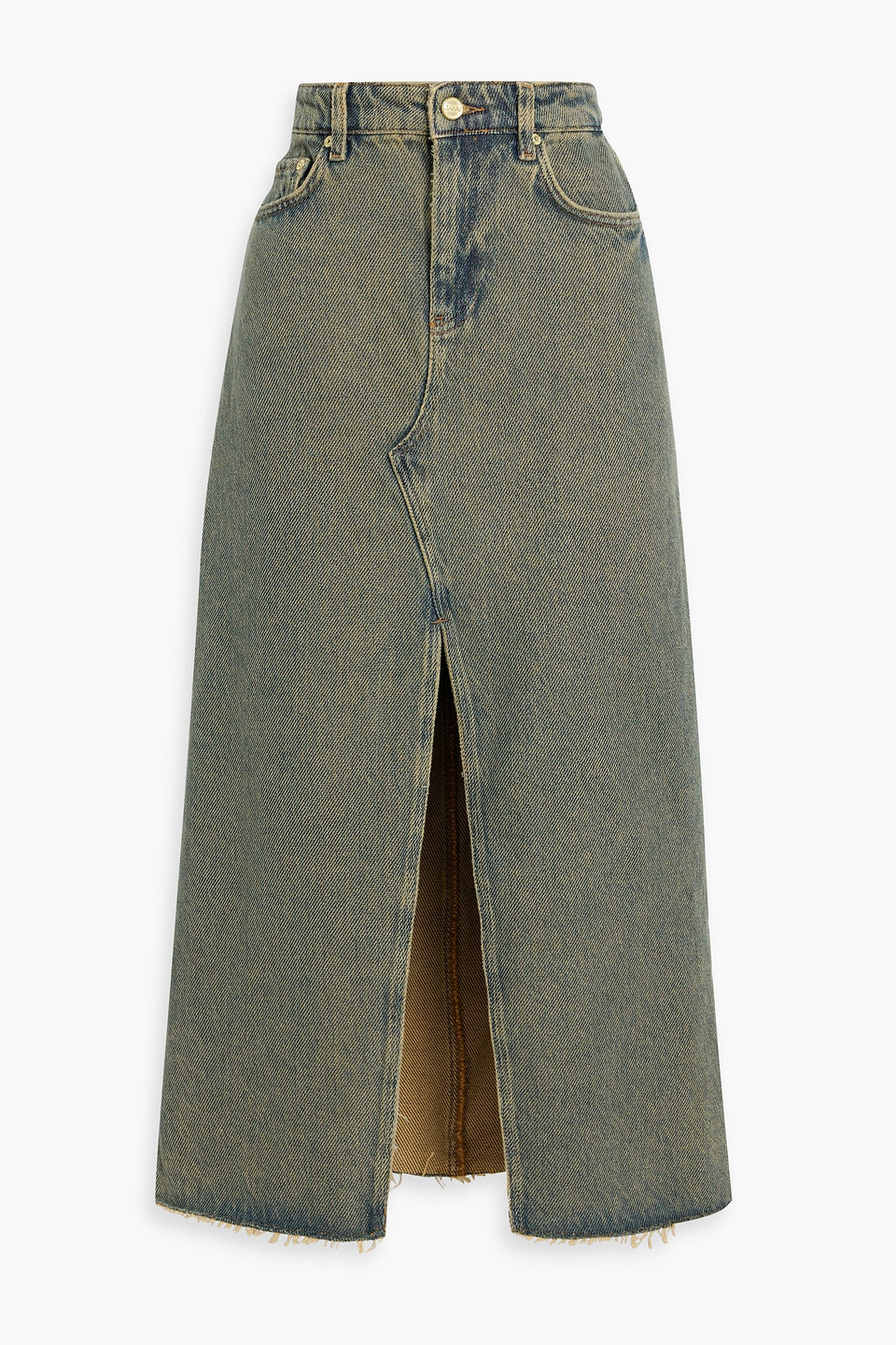 Denim midi skirt - Blue - DE 34