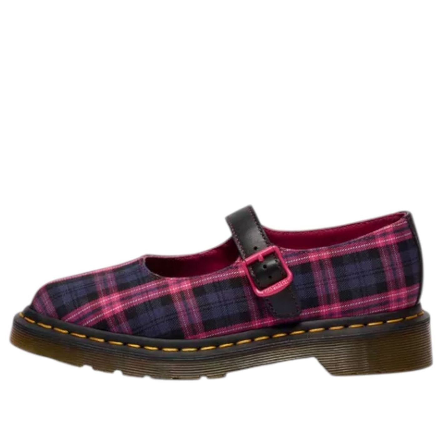 (WMNS) Elphie MJ Tartan 'Black Pink Multi'