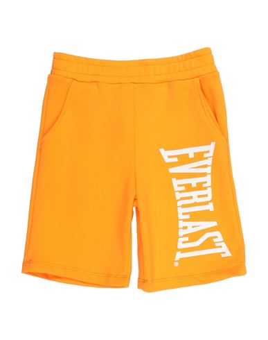 Kid Boy Shorts & Bermuda Shorts Orange Size 10 Cotton