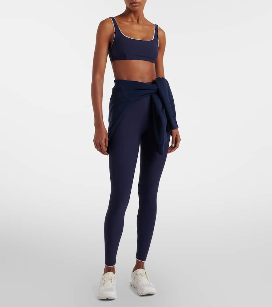 Maison scalloped sports bra